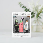 Halloween Humor Briefkaarten "Spectickles" (Staand voorkant)