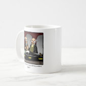 Halloween Humor Coffee Mok (Voorkant links)