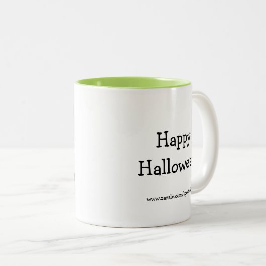 Halloween Humor Coffee Mok (Voorkant rechts)