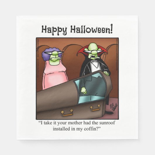 Halloween Humor Halloween Party servetten (Voorkant)