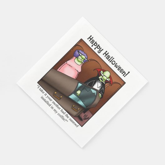 Halloween Humor Halloween Party servetten (Hoek)