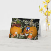 Halloween Humor Kaart (Gele Bloem)