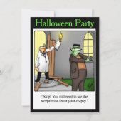 Halloween Humor Party Invitations "Spectickles" Kaart (Voorkant)