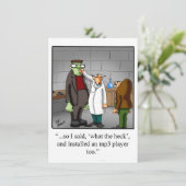 Halloween Humor Party Invitations "Spectickles" Kaart (Staand voorkant)