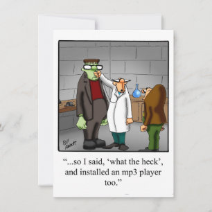 Halloween Humor Party Invitations "Spectickles" Kaart