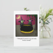 Halloween Humor Party Invitations "Spectickles" Kaart (Staand voorkant)