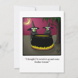 Halloween Humor Party Invitations "Spectickles" Kaart
