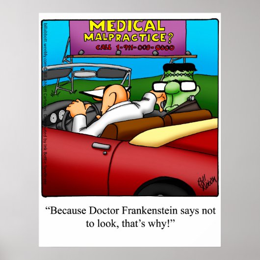 Halloween Humor Poster Gift "Spectickles" (Voorkant)