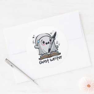 Halloween humor ronde sticker