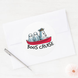 Halloween humor ronde sticker