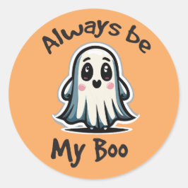 Halloween humor ronde sticker