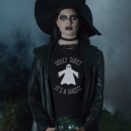 Halloween Humor T-shirt. Holey Sheet Het is een Gh T-shirt