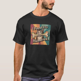 Halloween humoristische grappige skelet vond ik de t-shirt