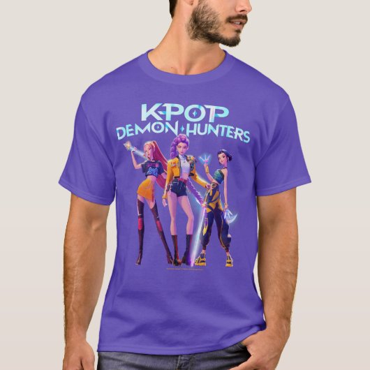 Halloween Huntri Heroic Poses Group Shot gift T-shirt (Voorkant)