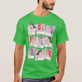 Halloween Huntrix Polaroid Frames T-shirt (Voorkant)