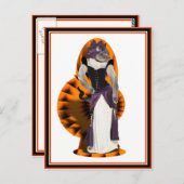 Halloween Hussy Briefkaart (Voorkant / Achterkant)