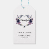 Halloween Huwelijks Cadeautag Cadeaulabel (Achterkant)