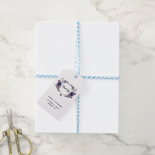 Halloween huwelijkscadeau Label Cadeaulabel (Met Touw)