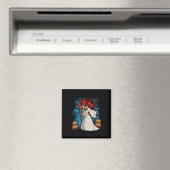 Halloween huwelijkscadeau Skeleton Paar Bruid Brui Magneet (Insitu (Vaatwasser))