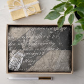 Halloween Hydrangea en Cross Book Page Tissuepapier (Geschenk)