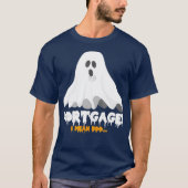 Halloween Hypotheek Ik bedoel Boo Funny Ghost T-shirt (Voorkant)