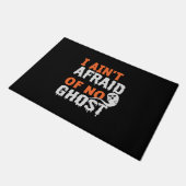 Halloween I Aint Aangraid of No Ghost Birthday Deurmat (Schuin)