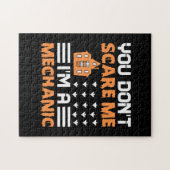 Halloween I Am A Mechanic Birthday Legpuzzel (Horizontaal)