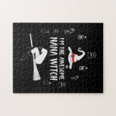 Halloween I Am Awesome Nana Witches Legpuzzel (Horizontaal)