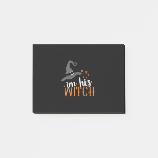 Halloween I Am His Witches Birthday Post-it® Notes (Voorkant)