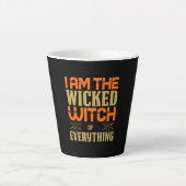 Halloween I Am The Wicked Witch Of Everything Latte Mok (Voorkant)