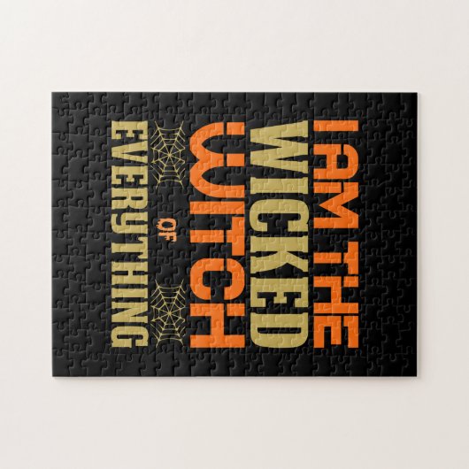 Halloween I Am The Wicked Witch Of Everything Legpuzzel (Horizontaal)