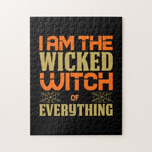 Halloween I Am The Wicked Witch Of Everything Legpuzzel (Verticaal)