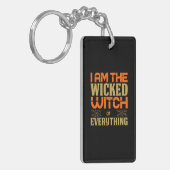 Halloween I Am The Wicked Witch Of Everything Sleutelhanger (Voorkant Links)