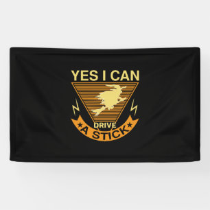 Halloween I Can Drive A Stick Birthday Spandoek