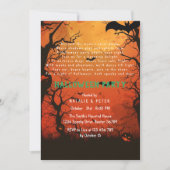 Halloween I Dark Forest Gedicht Kaart (Voorkant)