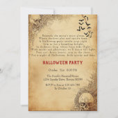 Halloween I eng gedicht Kaart (Voorkant)