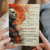 Halloween I Gedicht Kaart