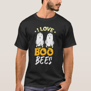 Halloween I Love Boo bijen T-shirt
