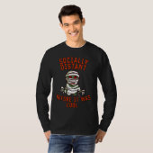 Halloween I was Socially Distant Before It Was Coo T-shirt (Voorkant volledig)