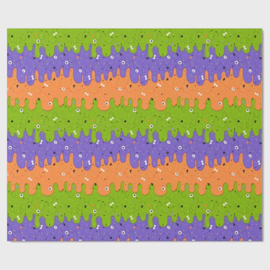 Halloween Ice Cream Cadeaupapier (Vlak)