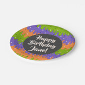 Halloween Ice Cream Papieren Bordje (Gekanteld)