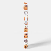 Halloween Iconen Patroon iPhone Case (Achterkant / Links)