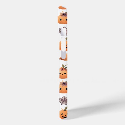 Halloween Iconen Patroon iPhone Case (Achterkant / Links)