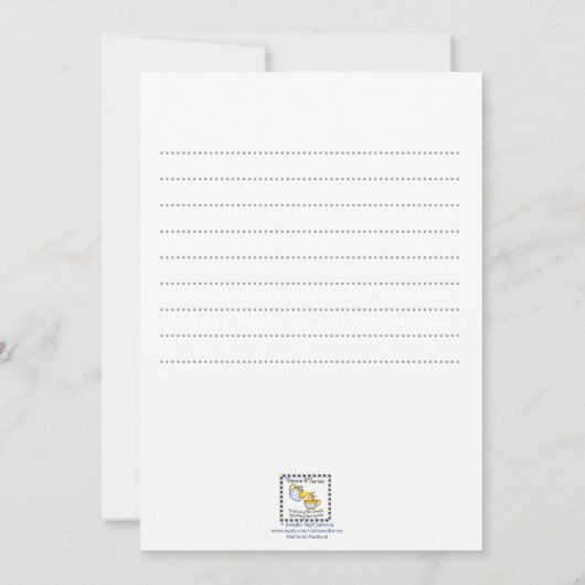 Halloween Icons Kleurboek Briefkaart (Achterkant)