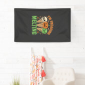 Halloween Ijs dat Smelt Spandoek (Insitu)