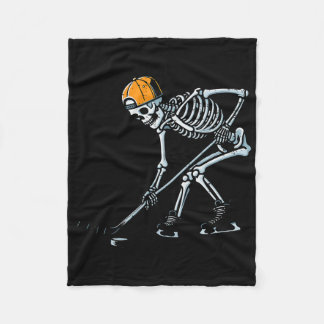 Halloween IJshockey Skelet Kostuum Jongens Kindere Fleece Deken