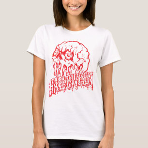 Halloween ijsskelet t-shirt