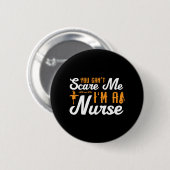Halloween Ik ben een verpleegster. Ronde Button 5,7 Cm (Voorkant /achterkant)