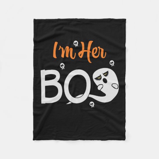 Halloween ik ben haar Boos Birthday Fleece Deken (Voorkant)