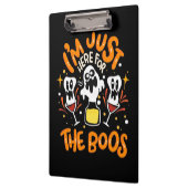 Halloween ik ben hier voor de boeken. klembord (Links)